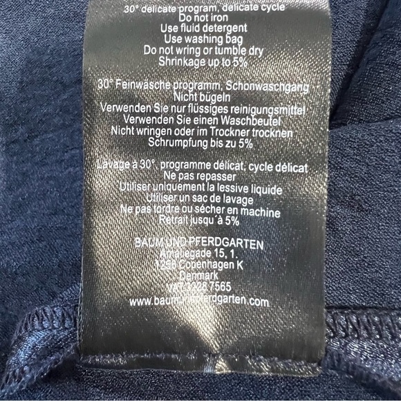 BUAM UND PFERGARTEN ANETO LONG SLEEVE MIDI DRESS NWT - Picture 14 of 16